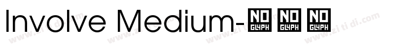 Involve Medium字体转换